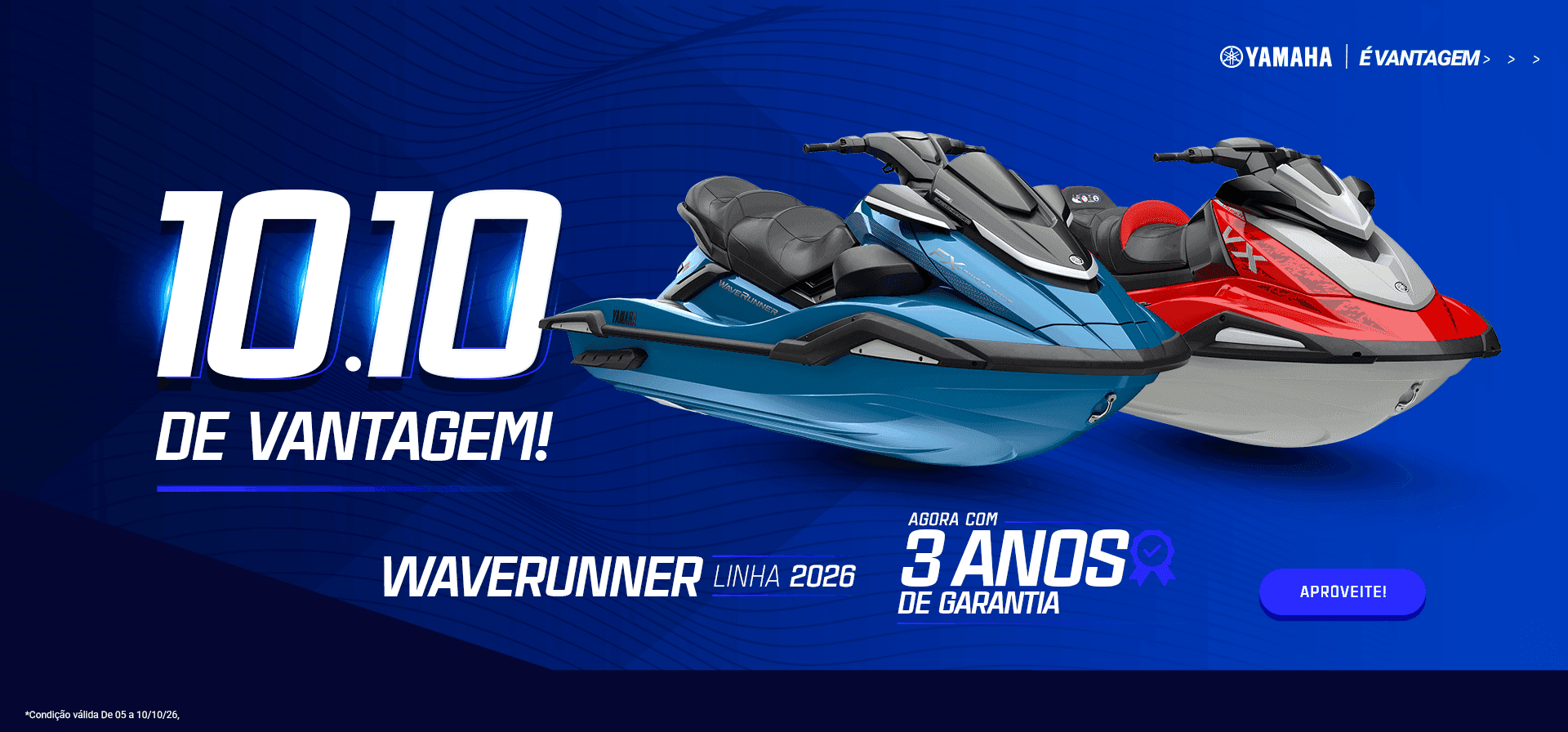 10.10 garantia waverunner