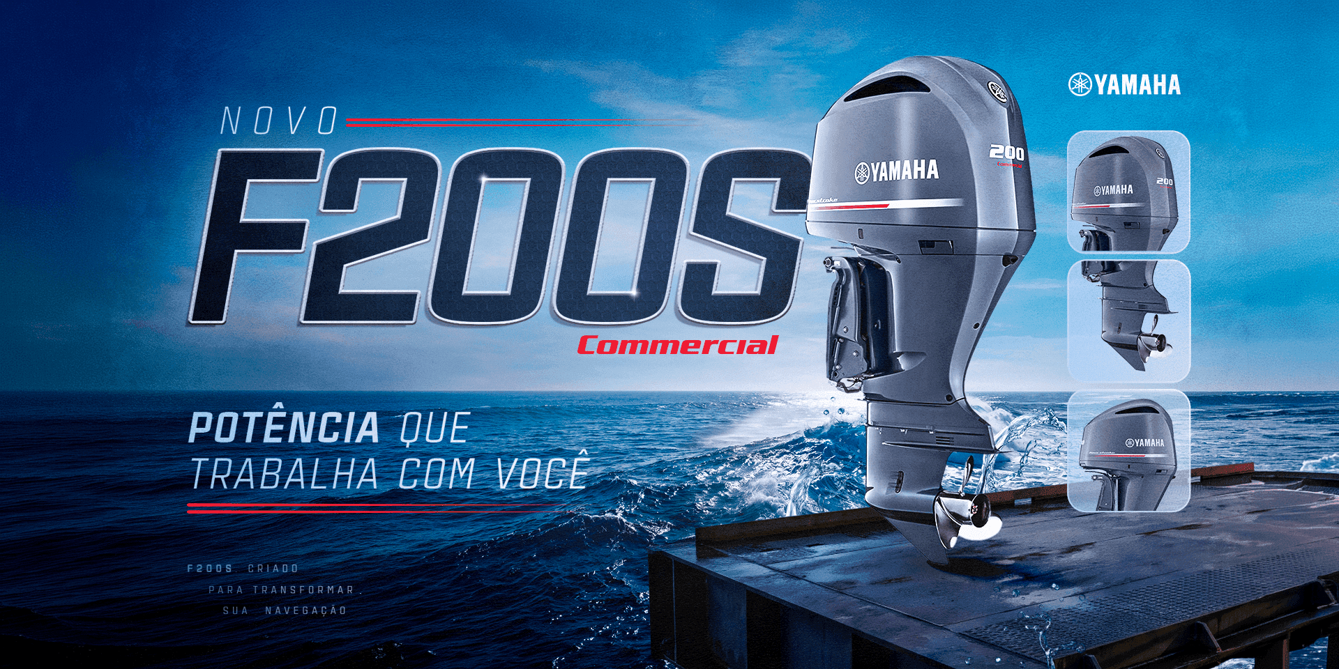 200HP - 4T COMERCIAL